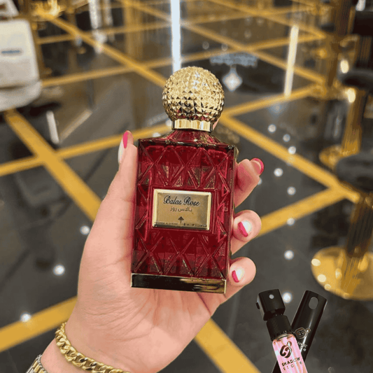 تقسيمات من عطر بالاس روز